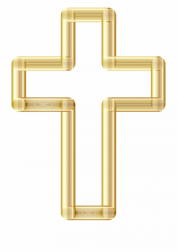 Gold Cross Clipart Transparent Background and other clipart images on ...