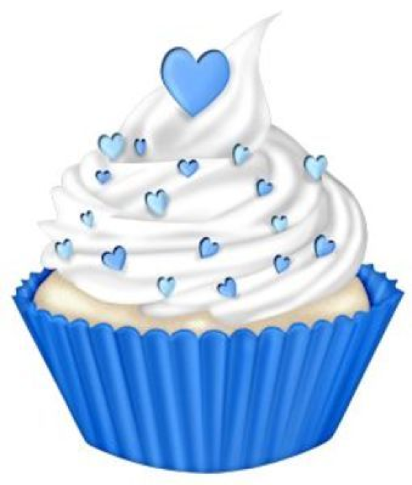 Cupcake Clipart Blue and other clipart images on Cliparts pub™