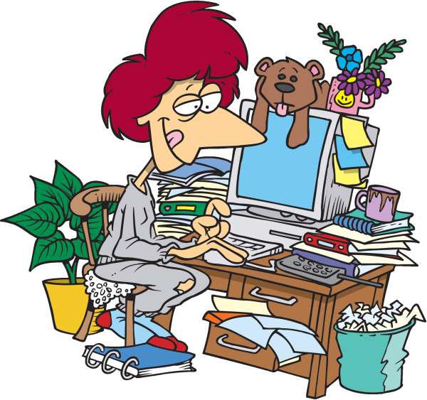 Desk Clipart Organized and other clipart images on Cliparts pub™