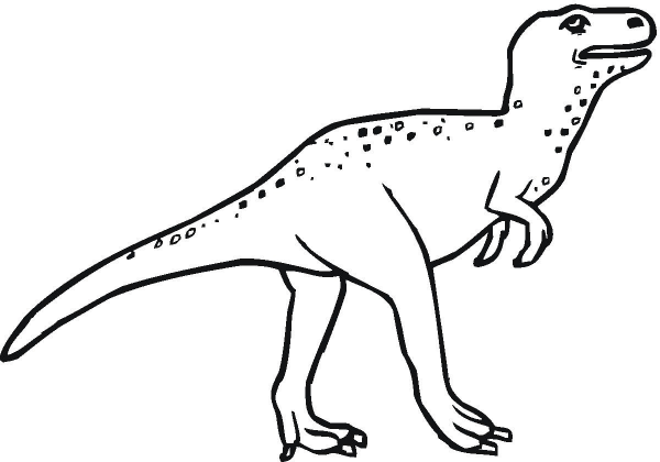 white colour dinosaur