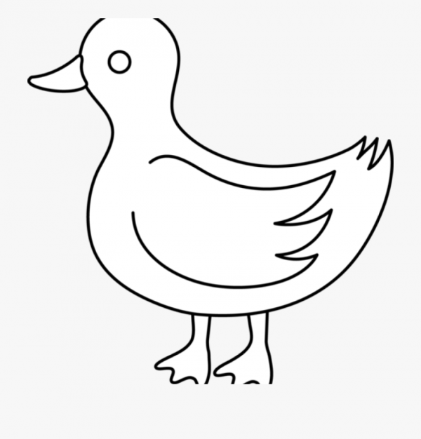 Duck Clipart Black And White Cartoon and other clipart images on ...