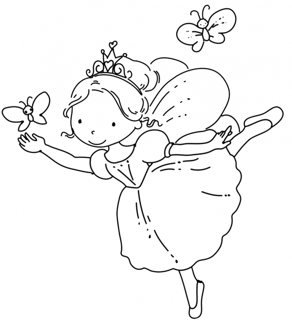 Fairy Clipart Free Black And White and other clipart images on Cliparts