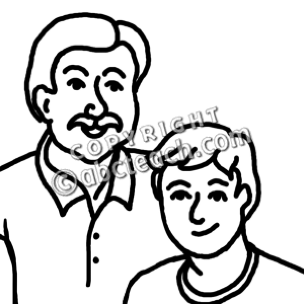 Father Clipart Outline And Other Clipart Images On Cliparts Pub™