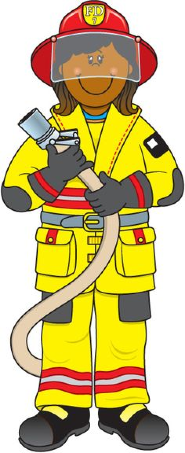 Форма пожарного мультяшная