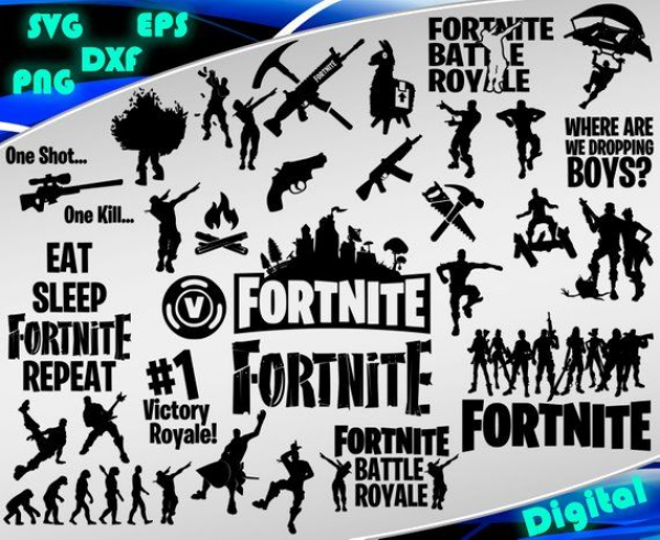 Fortnite Clipart Printable and other clipart images on Cliparts pub™