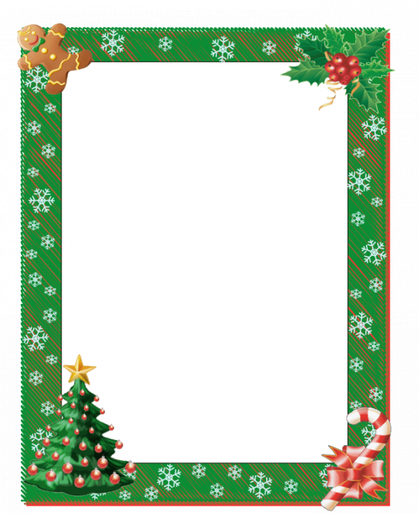 Christmas Border Clipart Landscape and other clipart images on Cliparts ...