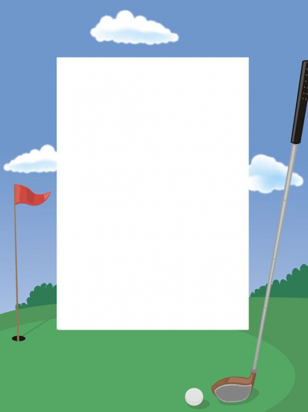 Free Golf Clipart Border and other clipart images on Cliparts pub™