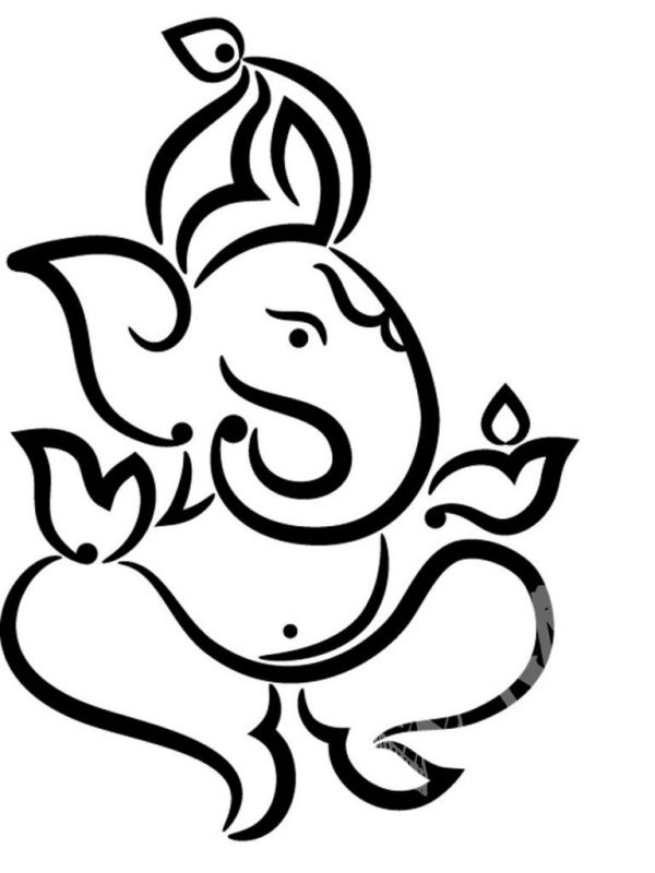 Ganesha Clipart Stylish and other clipart images on Cliparts pub™