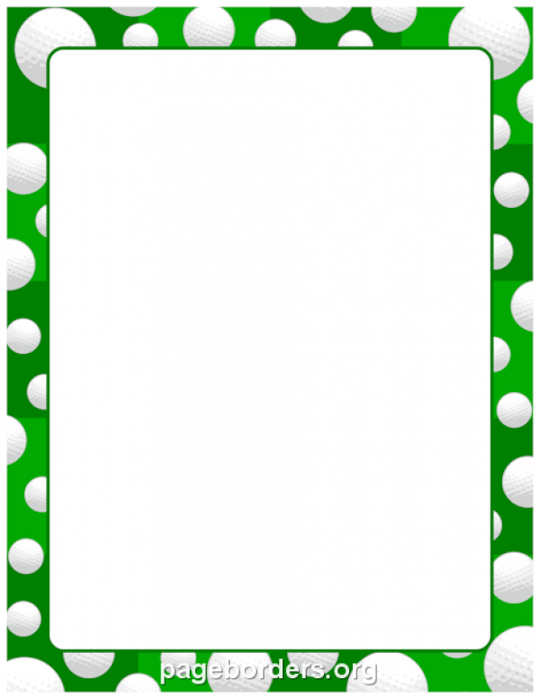 Free Golf Clipart Border and other clipart images on Cliparts pub™