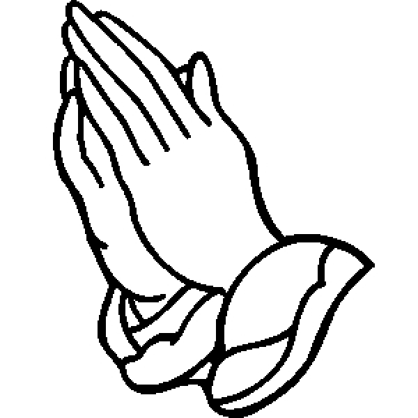 Free Praying Hands Clipart Printable and other clipart images on