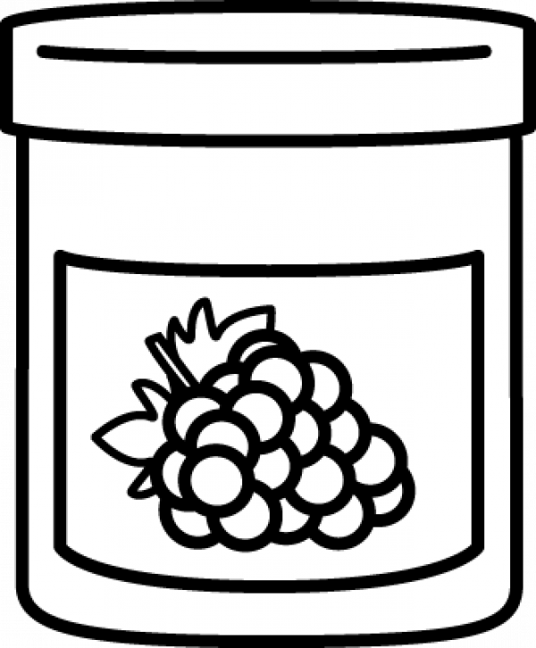 Jam Clipart Black And White and other clipart images on Cliparts pub™