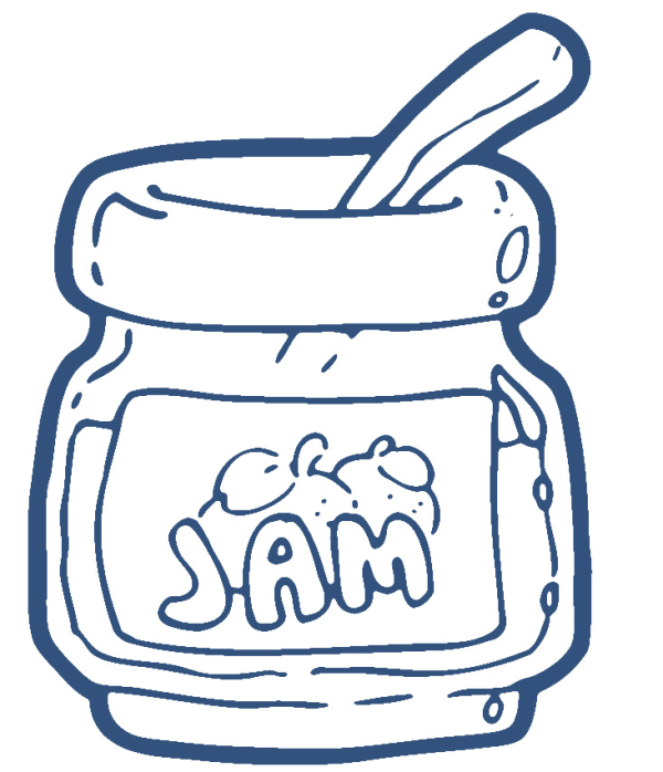 Jam Clipart Outline and other clipart images on Cliparts pub™
