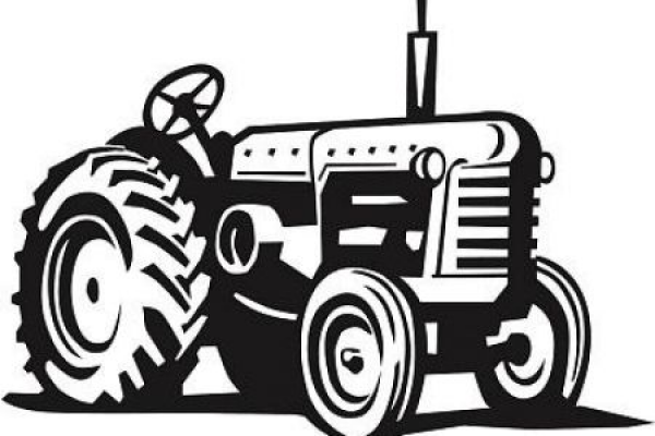 John Deere Tractor Clipart Silhouette and other clipart images on