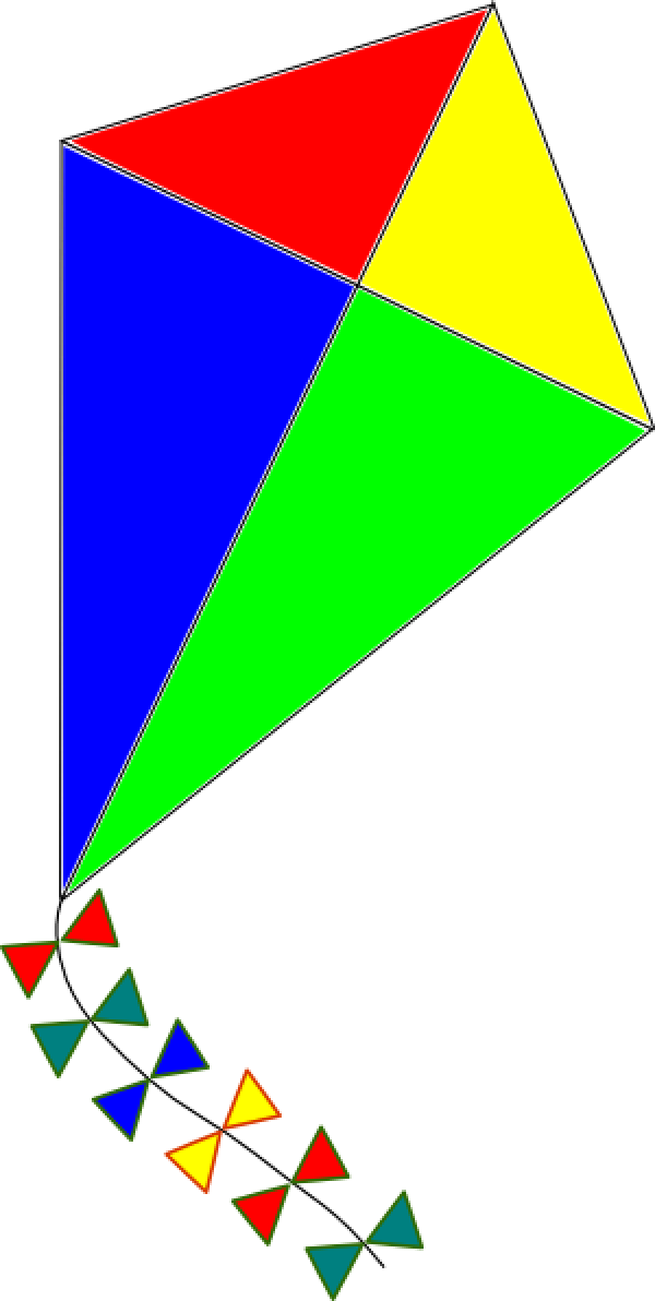 kite shape design