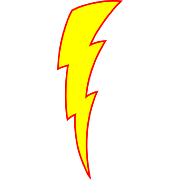 Lightning Bolt Clipart Curved And Other Clipart Images On Cliparts Pub™