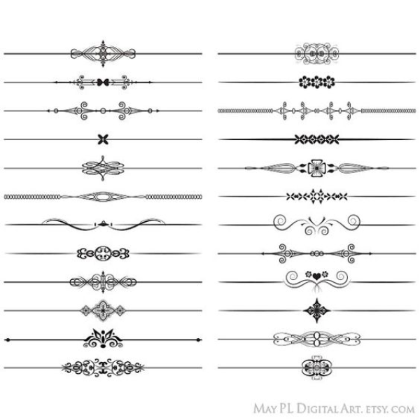 Line Dividers Clipart Victorian and other clipart images on Cliparts pub™