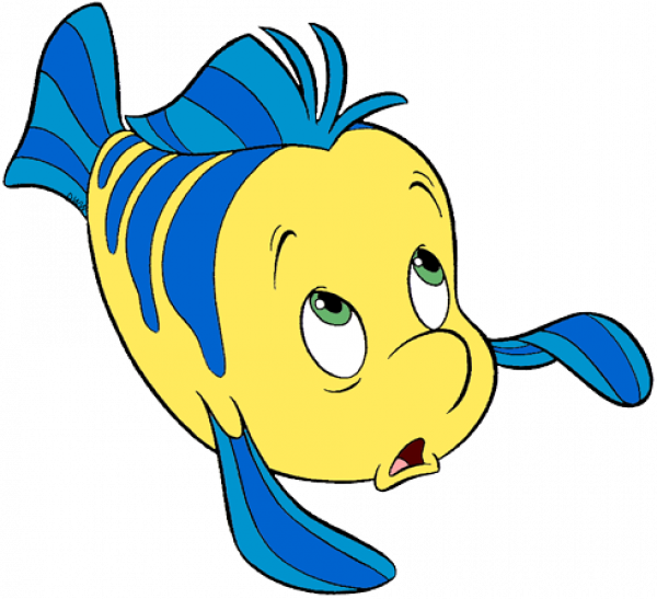 Little Mermaid Clipart Flounder and other clipart images on Cliparts pub™