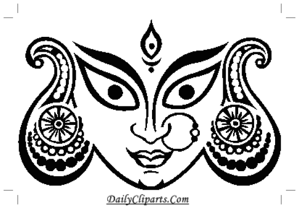 Maa Durga Clipart and other clipart images on Cliparts pub™