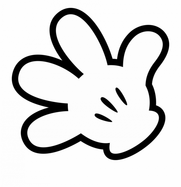 Mickey Mouse Glove Clipart Royalty Free and other clipart images on ...