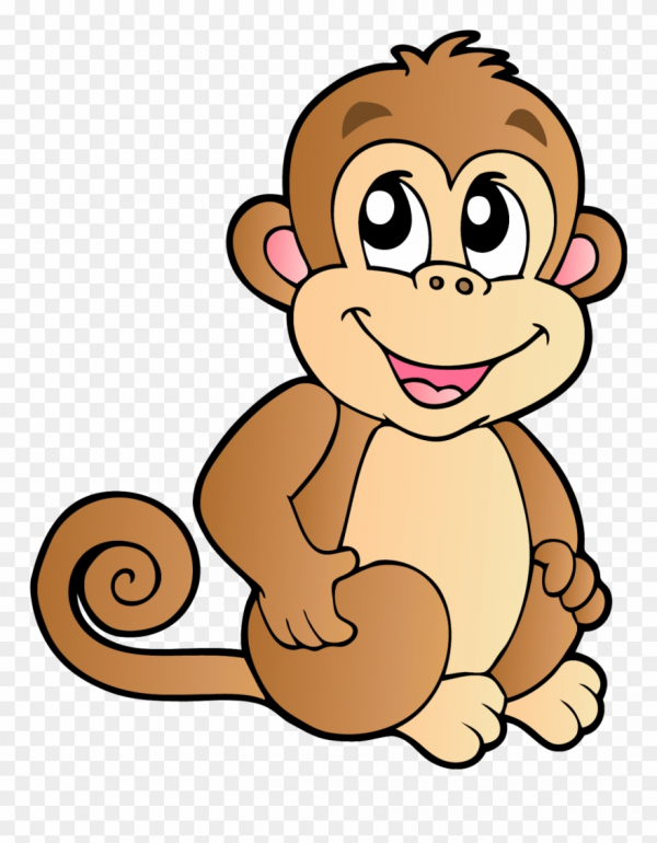 Cartoon Monkey Clipart Baby Gorilla and other clipart images on