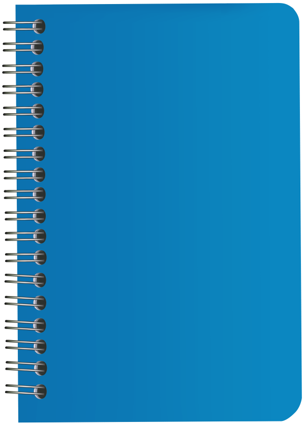 Notebook Clipart Blue and other clipart images on Cliparts pub™