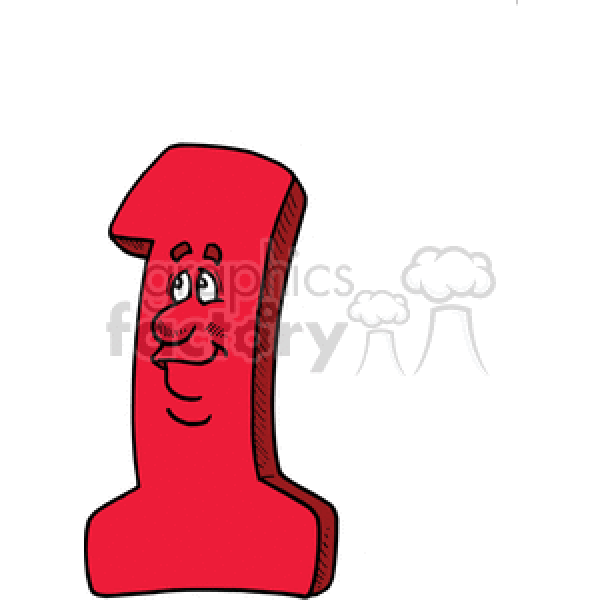 Number 1 Clipart Cartoon and other clipart images on Cliparts pub™