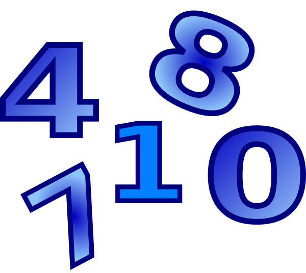 Numbers Clipart Blue And Other Clipart Images On Cliparts Pub