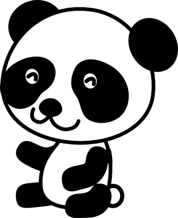 Panda Clipart Outline And Other Clipart Images On Cliparts Pub™ 