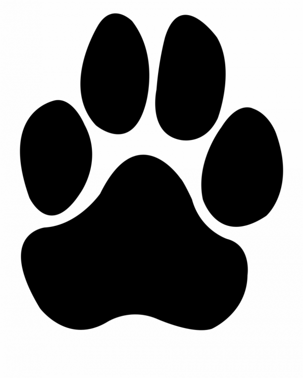 Paw Print Border Clipart Bulldog and other clipart images on Cliparts pub™