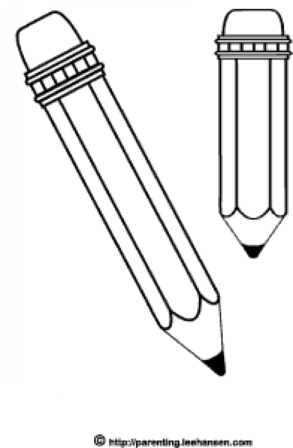 Длинный короткий карандаш картинки для детей