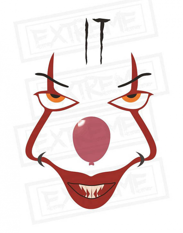 Pennywise Clipart Svg and other clipart images on Cliparts pub™