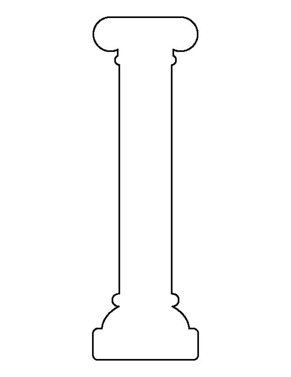 Pillar Clipart Outline and other clipart images on Cliparts pub™