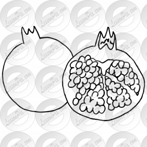 Pomegranate clipart outline pictures on Cliparts Pub 2020! 🔝