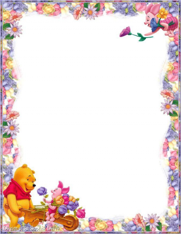 Pooh Clipart Border and other clipart images on Cliparts pub™