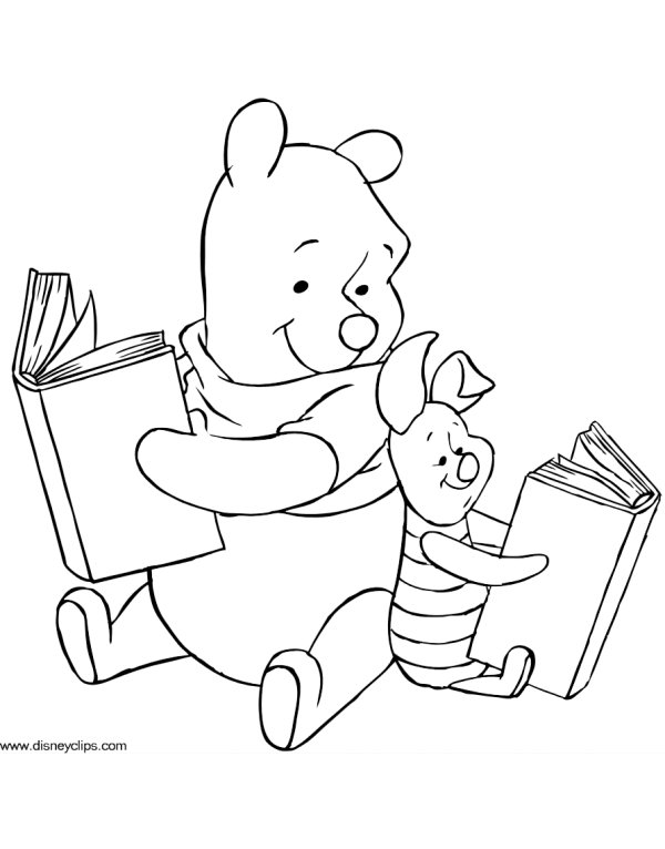 Pooh Clipart Reading and other clipart images on Cliparts pub™