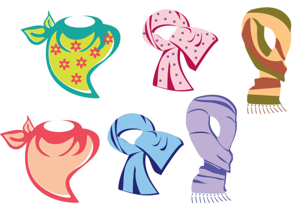 Scarf Clipart Vector and other clipart images on Cliparts pub™