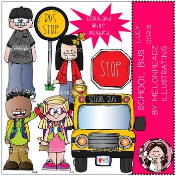 School Bus Clipart Melonheadz and other clipart images on Cliparts pub™