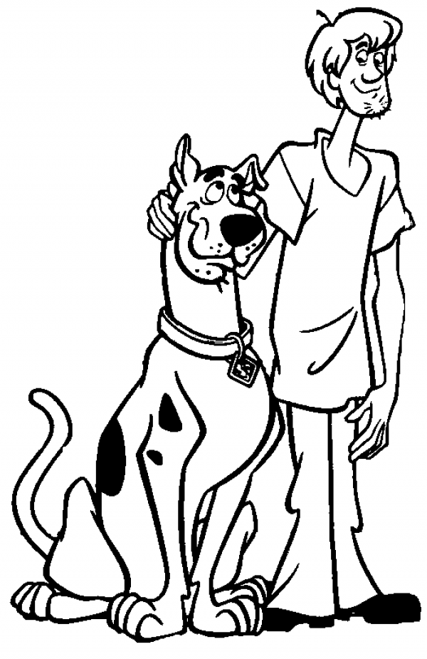 Scooby Doo Clipart Outline and other clipart images on Cliparts pub™