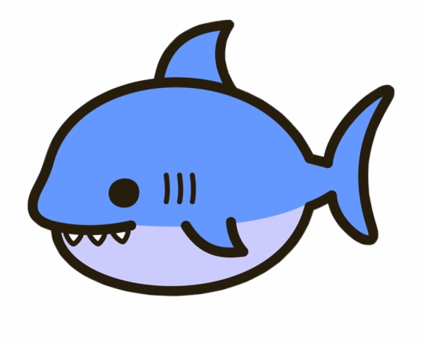 Shark Clipart Kawaii and other clipart images on Cliparts pub™