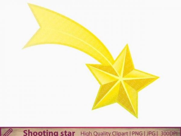 Shooting Star Clipart Realistic and other clipart images on Cliparts pub™