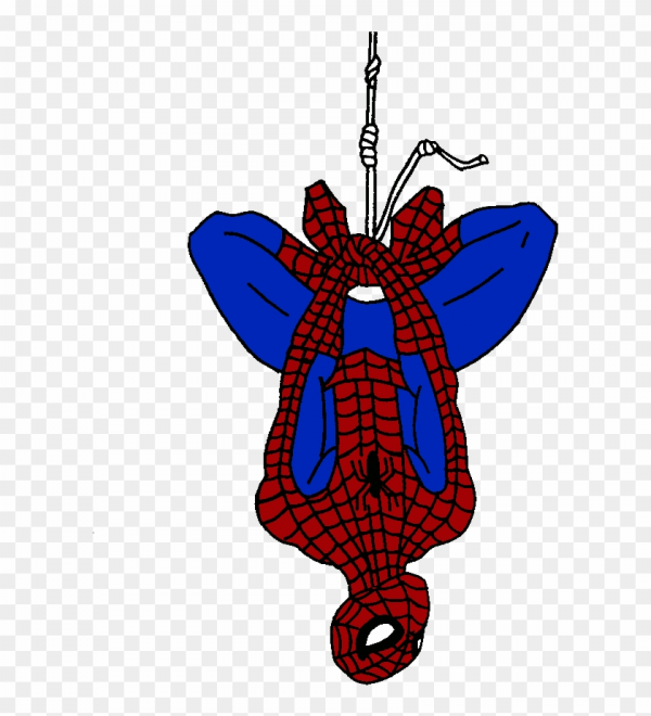 Spider Man Clipart Upside Down and other clipart images on Cliparts pub™