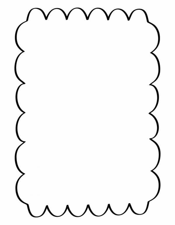 Squiggly Page Border