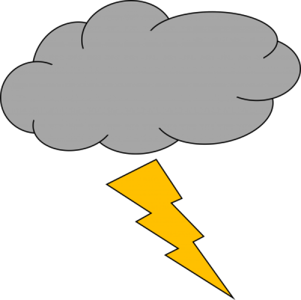 Thunderstorm Clipart Thunder Lightning and other clipart images on ...