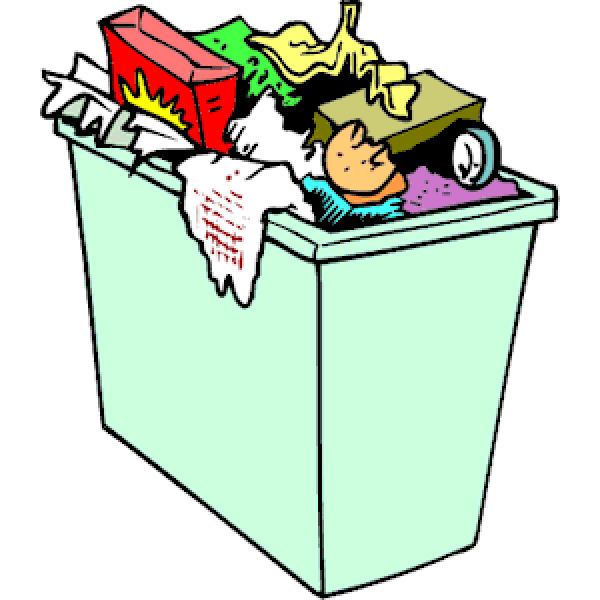 Trash Can Clipart Garbage and other clipart images on Cliparts pub™