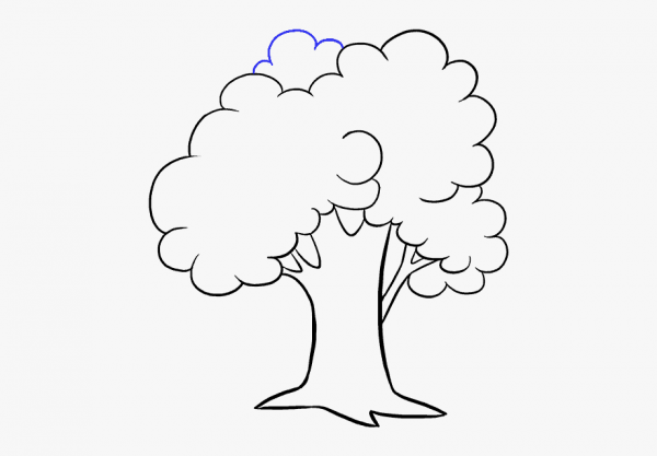 Tree Black And White Clipart Cartoon and other clipart images on