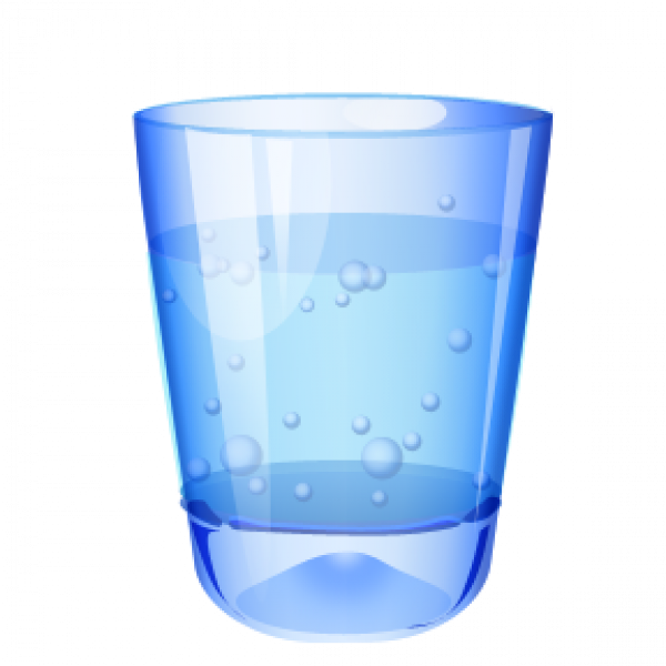 15 glass water. 