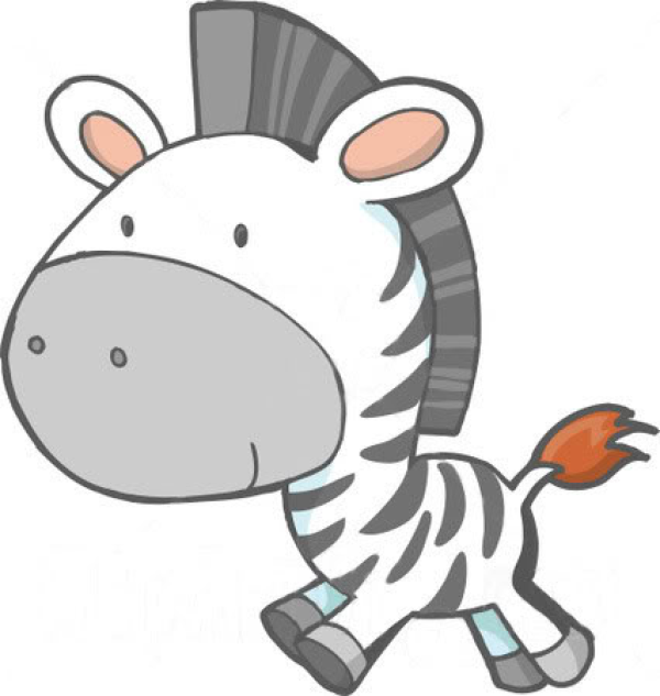 Free cute zebra. 